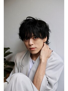 メンズサロンドットリアン(dot. lien) ショートウルフ  ツイストスパイラルパーマ