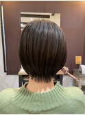 大人ショートボブ