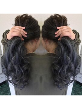 ラックスビーギャラリー なんば駅前店(LUXBE GALLERY) ＊津村＊style by LUXBE＊ブルーアッシュ