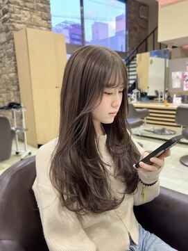 ゼスト 吉祥寺店(ZEST) 【籠倉】ブリーチなしヘーゼルブラウン/吉祥寺