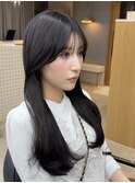 巻ける縮毛矯正×韓国風フェイスレイヤーカット＊