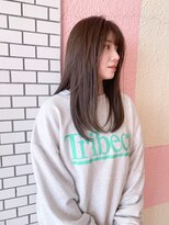 キーゴ 博多(KY-GO.)&nbsp;オリーブベージュ//重めのセミロング