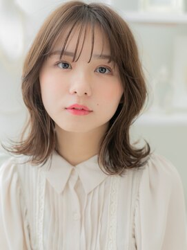 モッズヘア 上尾西口店(mod's hair) イヤリングカラー小顔ひし形レイヤーカットh3上尾20代30代40代