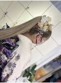成人式ヘアセット