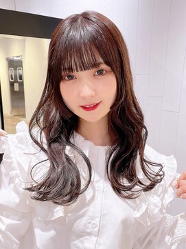 アルバム 池袋(ALBUM) くびれヘア顔周りレイヤー前髪カット_9749