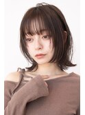 レイヤーカット/前髪/小顔/くびれボブ/20代30代