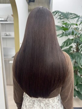 ロウ 町田(ROW) 大人かわいいエギョモリ ミルクティーブラウン ひし形シルエット