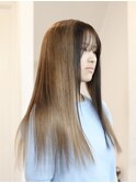 ＊切れ毛98%cut！魚瀬おすすめ艶々ブリーチカラー