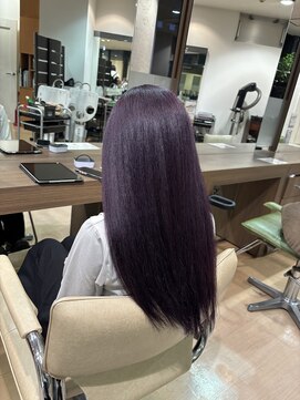 アウラ(AURA) ダブルカラーケアブリーチパープル