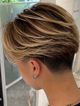 アンサー 渋谷(ANSWER) メンズバレイヤージュセンターパート