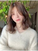 髪質改善/レイヤーカット/顔周りカット/前髪/韓国/ダブルカラー