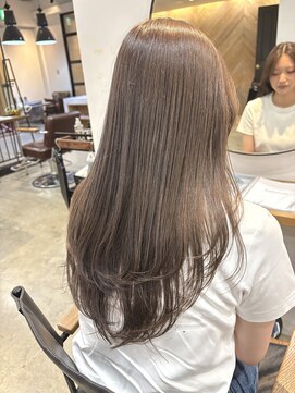 エイト 難波店(EIGHT namba) レイヤーたっぷりラベンダーベージュ