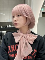 ソル 栄矢場町(SOL)&nbsp;ピンクカラー/レイヤーボブ/ボブスタイリング