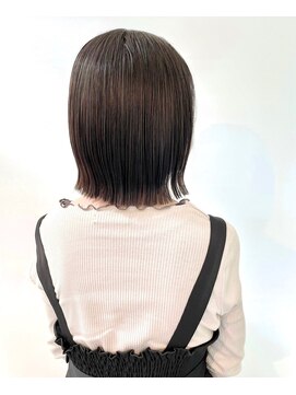 ヘアーデザイン ビビッド(HAIR DESIGN VIVID) 外ハネ/ボブ/ボブスタイル/ブラウン系/艶カラー/艶髪/大人カラー