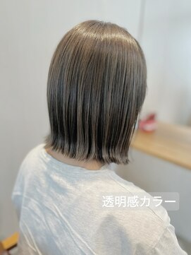 リルシェアサロン(RiRe share salon) 【長岡】ハイライト＋透明感カラー