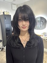 ホープ(hope)&nbsp;レイヤー/ハッシュカット/黒髪