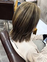 アムレヘアーエタ(amule hair eta) 【amule hair eta】レイヤーボブ/アンブレラカラー/30代/40代/