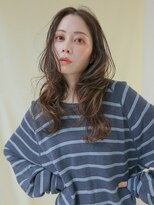 トレンチ(TRENCH)&nbsp;【 TSUJI 】レイヤー オリーブ ベージュ ブラウン 前髪