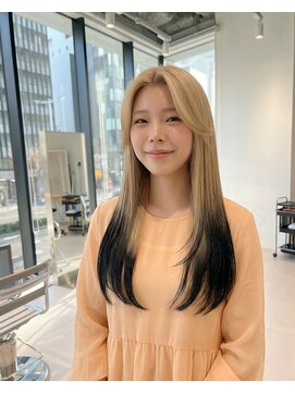 ハーツオオサカ(HE:ARTS OSAKA) ヨシンモリ風エンドカラーロング