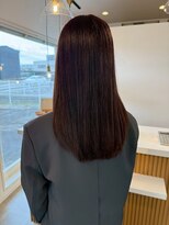 クララジャパン ナベシマ(CLALA JAPAN Nabeshima)&nbsp;髪質改善　透明感カラー　艶髪　縮毛矯正　質感ストレート