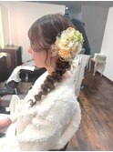 編みおろしアレンジ