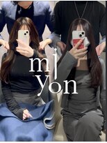 ミヨン 京橋店(miyon) 韓国レイヤーカット×暗髪カラー×髪質改善