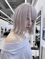 リノート バイ エゴル 太田川(Linoet by ENGOL)&nbsp;ホワイトシルバー/ボブカット/ハイトーンカラー
