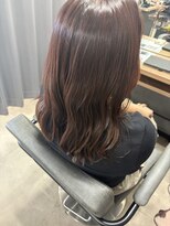 テーラヘアー 土気あすみが丘店(TELA HAIR)&nbsp;ピンクブラウンカラー