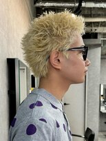 エルマーク 本山(L-MARK)&nbsp;ダブルカラー/ブリーチ/ミルクティー/ヘアカラー/men's