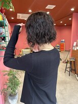 ハウディー(howdy.)&nbsp;◆ラフで可愛いボブパーマ◆