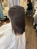 楽流頭 オブヘアー(of hair)&nbsp;白髪老化ケアメテオストレート白髪ぼかしカラー