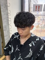 オーバー 町田店(OVER)&nbsp;大人シャドウパーマ【町田/MEN'S/眉毛/ツイストスパイラル】