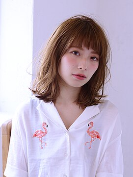 アース 大曽根店(HAIR&MAKE EARTH) 重軽ニュアンスミディ【EARTH大曽根】