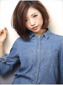 大人かわいい☆ナチュラルボブ