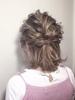 アグラン 梅田本店(a Gland)&nbsp;ガーリーハーフアップ   a Gland 梅田本店