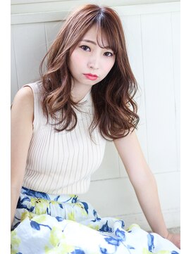 イロドリ ヘアーデザイン(IRODORI hair design) IRODORI　大人可愛い♪シースルーバンク　［西尾一寛］