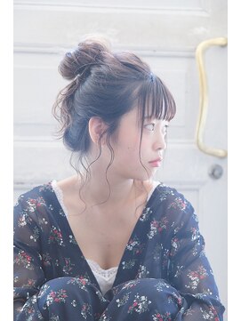 テイスティプライベートガーデン(Tasty private garden) ゆるゆるお団子ヘア