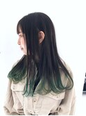 【RAYS/金本】グラデーションカラー×エメラルドグリーン