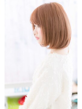 ミック ヘアアンドビューティー 大山店(miq  Hair&Beauty) 甘めカラー♪ピュアツヤ♪ボブb