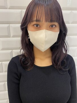 リルミー(Lilme) パープルグレーで色落ち綺麗な色に♪<原田>