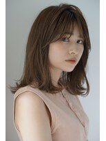 パール(PearL)&nbsp;【PearL】セシルカット×暗髪グレージュカラー