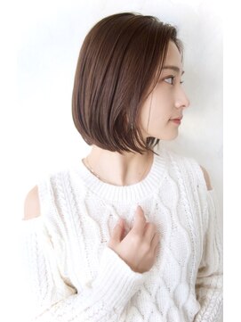 グランアージュ 船橋南口店(grandage) ぷつっとストレートボブ/ミニボブ/ナチュラルブラウン[船橋]