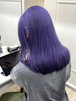 シーン(seen)&nbsp;【ブルーラベンダー】小顔カット　ワンカール　くびれヘア