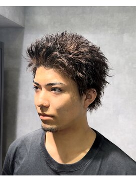 レイズ 名古屋(RAYS) 無造作スパイキーショートパーマ k