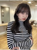 韓国風/小顔/前髪/顔まわり/2wayバング/オルチャン