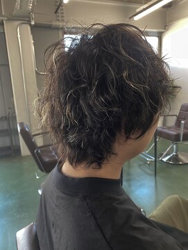 マップデザイン(map design) マッシュウルフパーマ