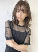 くびれミディ×ハイライトボブウルフ ウルフカット