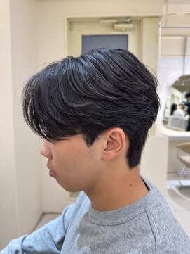 ニコ トウキョウ ヨコハマ(nico) メンズ/センターパート/ニュアンスパーマ