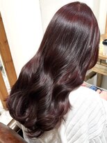 ピンクヘアー冬カラーチェリーショコラピンクカラー髪質改善銀座