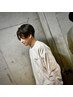 メンズカット+ニュアンスパーマ￥12000　＃フェザーパーマ＃マッシュ